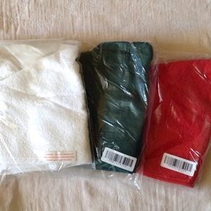 Hair robe. Bundle of 3. 100% cotton.